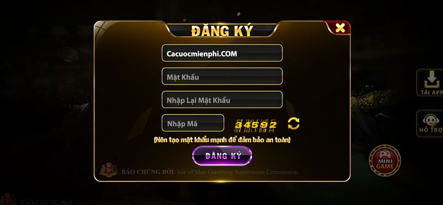 Hình minh họa hướng dẫn Go99